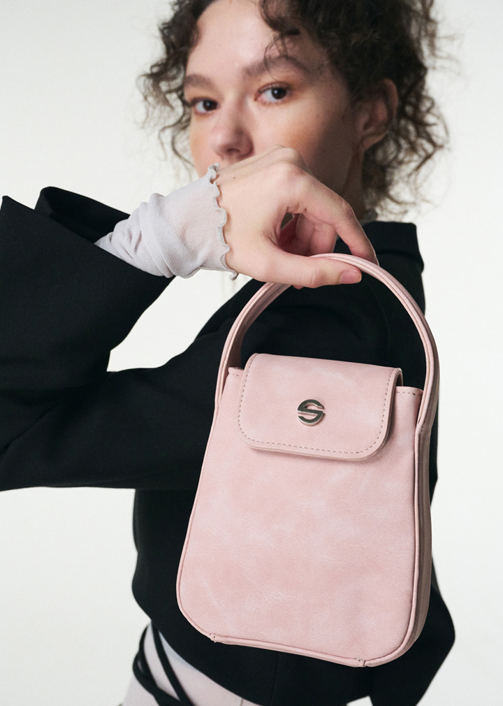 Lottie bag - vintage pink