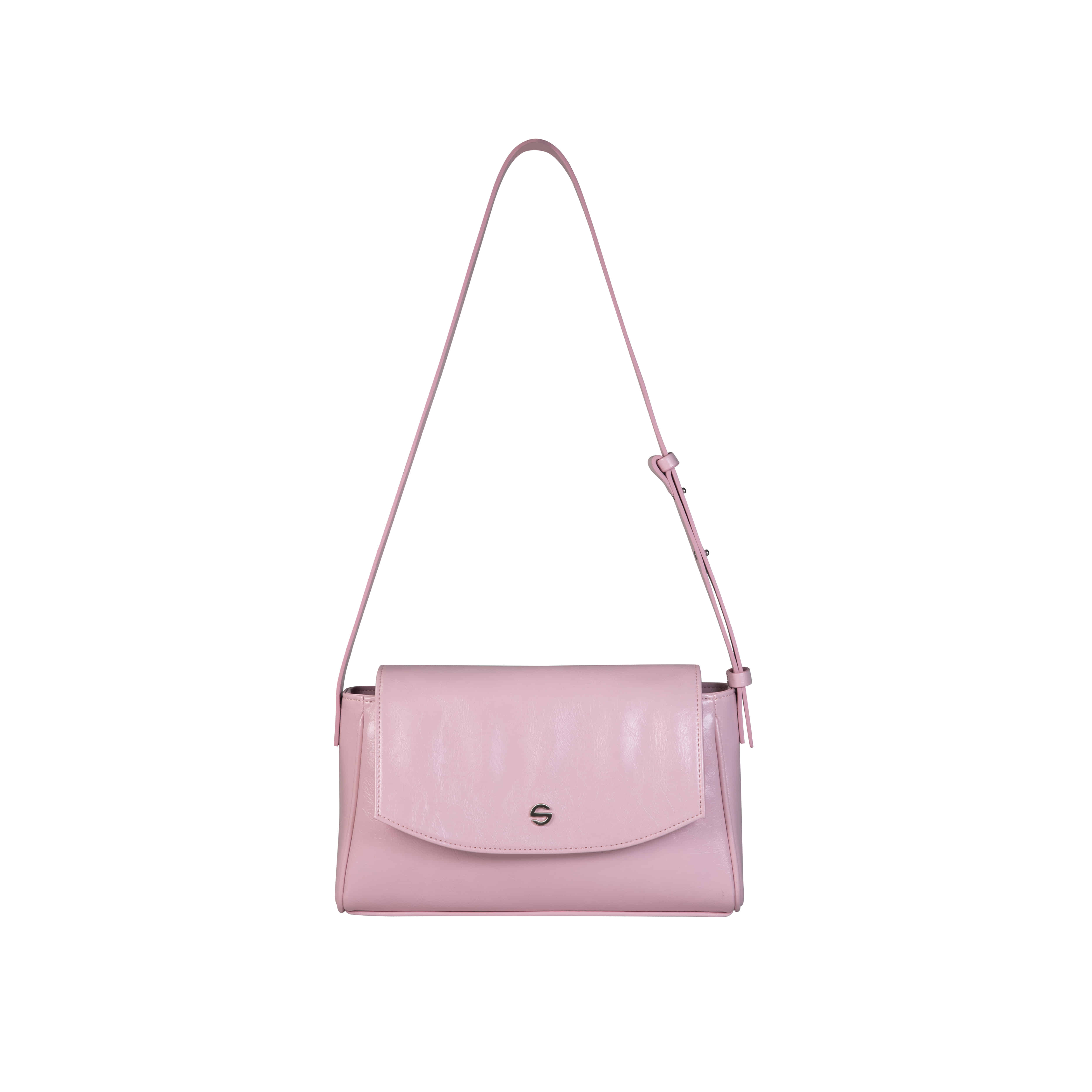[리퍼브상품] Capture bag mini - crinkle light pink